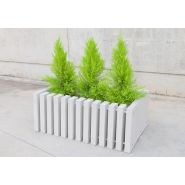 Jardinière rectangulaire de dimensions 100 x 40 x 60 cm