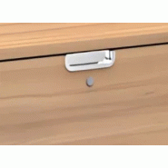 Armoire 2 tiroirs pour dossiers suspendus (L : 100 cm x P : 42 cm x H : 76,60 cm) So Laroya_3