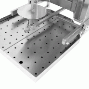 Grill Döner kebab gaz 5 brûleurs max 80 kg mobile avec tôle de protection - moteur en haut_3