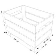 S3 - Caisses en bois jardinières Simply à Box - L36 x H39 x P54 cm - Bois brut ou 6 coloris_3