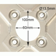 19x7.00-8 ATV tyre Wanda P330 E marked road legal quad wheel - 100mm PCD rim_3