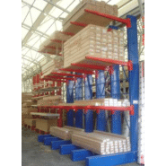 Cantilever pour le stockage d'unités de charge de grande longueur - Securirack© - rayonnage léger ou lourd, simple ou double face_3