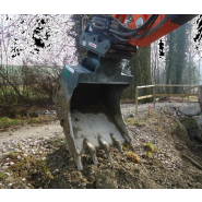 Godet de creuse orientable Egli - pivot 50° des deux côtés - pour pelle 8.5-23t_3