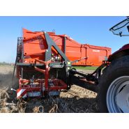 Arracheuse par tamisage Torro - Dewulf BV - trémie 6 t - largeur 3370 mm - 2 rangs - Inclino Master®_3