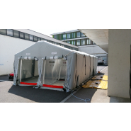 Chaîne de décontamination métallique démontable - Fabrication française - Securotec_3