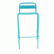 Chaise haute aluminium Avignon - BLEU_3