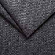 Canapé convertible express VIRGOLA - Matelas 16 cm - Sommier à lattes 140x197 cm - Tissu tweed gris graphite_3