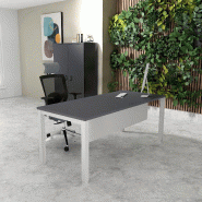 Bureau Professionnel Tempo Mobel Linea. - 160, Alu, Anthracite, Oui_0
