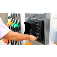 Borne de paiement éco-conçue pour stations-service