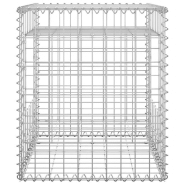 Vidaxl poteaux à panier de gabion 2 pcs 50x50x60 cm fer 151267_3