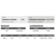 AT-1410 50 Hz triphasé - Groupe électrogène en container Inmesol - 1.409,8 kVA - automatique de secours_3