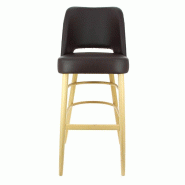 Chaise haute de restaurant Colisée confort - MARRON_3