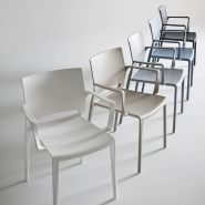 Tabouret empilable Bakhita - intérieur et extérieur - technopolymère - fabriqué en Italie_3