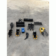 Mini pelle r10-6 rippa koop neuve + 3 godets_3