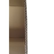 Palette de caisses en carton réemployées pour solutions logistiques