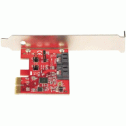 Carte PCI Express SATA 2 ports - Carte Contrôleur PCIe SATA - 6Gbps - ASM1166 SATA-Raid - Convertiss_3