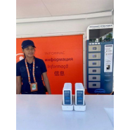 Station chargeur téléphone Blues Ergo - 5 batteries portatives avec câbles tridents (Lightning, Micro-USB, USB-C)_4