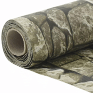 Vidaxl écran d'intimité de jardin aspect pierre 800x90 cm pvc 4005481_3