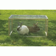 Grillage métal plastifié Fensanet Plast 25 - 0,50 x 5 m - maille 25,4 x 25,4 mm - épaisseur 0,85/1,2 mm_3