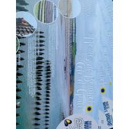 Set de table personnalisables - tout format - offset ou couché blanc brillant/mat, plastifié_3