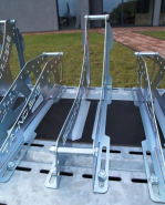 Remorque Porte Vélos - Surface antidérapante, 10 supports, 750 kg - BIKE 10_3