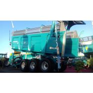 Rollspeed 8851 - Benne agricole monocoque Rolland - Volume maximal 51 m³, hauteur de caisse 1m80, acier HLE_3