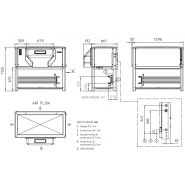 Mar 206 WS - Machine à glace en écailles à groupe intégré - Scotsman - 1665/1850 kg/24h - Finition acier inox_3