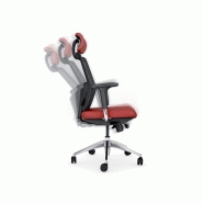 Fauteuil de direction en cuir Juno - mécanisme synchrone, réglages multiples et support lombaire ajustable_3