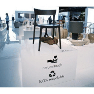 Chaise design Calligaris Skin - plastique blanc, empilable et écologique_3