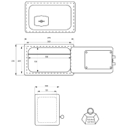 Coffre-fort de sécurité Frontenac 1 - 2 pênes, serrure double panneton à 6 gorges - THIRARD_3