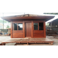 Bungalow en kit en bois exotique 25 m² - mobiteck_3