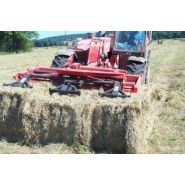 Carolev 2403 F - Manipulateur de bottes rectangulaires - Bugnot - châssis fixe en forme de L couché pour télescopiques_3