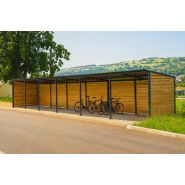 Abri medium bosco pour stationnement sécurisé de motos
