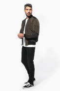 Blouson bomber homme - Réf: K6122 - Kariban - Doublure matelassée et look citadin_3