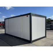 Bureau de chantier monobloc 17 m² avec volets roulants - robuste et prêt à l'emploi_3