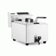 Friteuse Profi Line avec robinet de vidange numérique 8L 230V HENDI_3