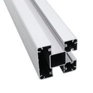 Vidaxl poteaux de clôture 3 pcs aluminium 185 cm 49077_3