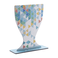 Trophée en composite et aluminium brossé - Impression quadri UV-LED - Minimum 50 pièces_3