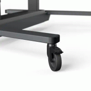 RISE 4205 Chariot élévateur à  écran motorisé, 50 mm/s, Course 700 mm (Noir, UE)_3