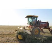 RT 840 - Andaineur à tapis ROC SRL - largeur de travail variable de 5,9 m à 8,35 m avec double balancier hydraulique_3