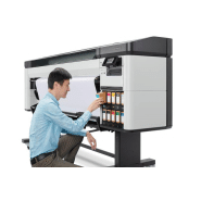 Traceur HP DesignJet Z9+ Pro - encres RVB chromatiques, spectrophotomètre intégré, impressions photo rapides et précises_3