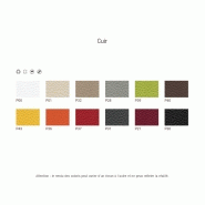 Fauteuil ergonomique Waldo Air en cuir - mécanisme synchrone, support lombaire réglable et appui-tête ajustable_3