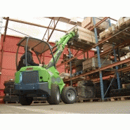 Fourche de manutention robuste pour entreprises de travaux et chantiers