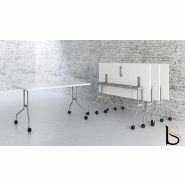 Table abattante polyvalente avec plateau rectangulaire - MDD - 160 x 80 cm_3