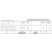 Moteur H8 pour monte-charge avec capacité de 500 kg