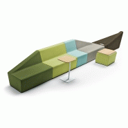 Canapé modulable avec nombreuses combinaisons