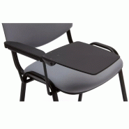 Chaise polyvalente tapissée et empilable So Pise - K20, Kit tablette avec 1 accoudoir - Gaucher_3