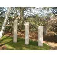 Colonne du Souvenir pour Plaques Nominatives - Structure verticale et élégante - Pour les communes moyennes à grandes_3