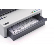 Perforelieur à anneaux plastiques C800 - perforation électrique - relie jusqu'à 450 feuilles A4_3