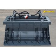 Srl-150 - Godet à grappin KRL avec cylindres à clous et dispositif de pression - Padagas - Capacité : 0,65 m3_3
